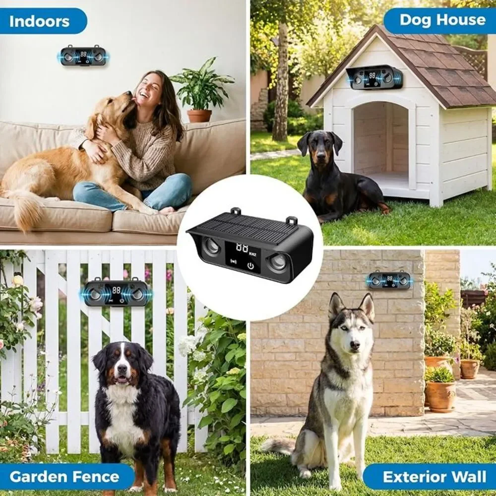 Anti Barking Device, Solar Ultrasonic Bark Control